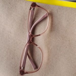 Bebe Blush crystal glasses